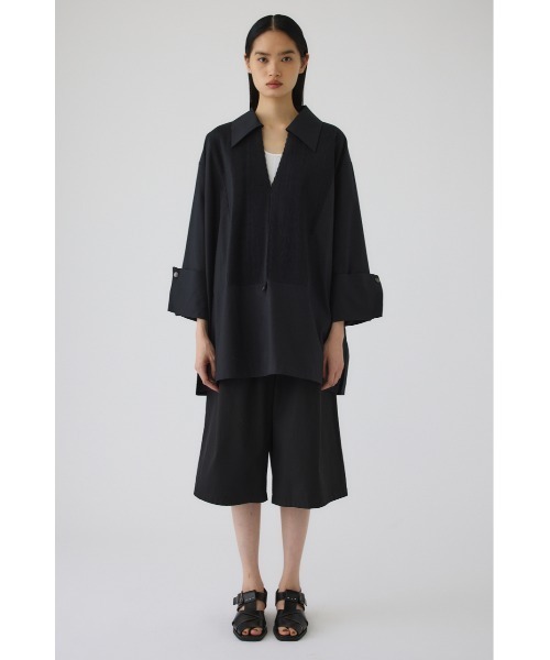 RIM.ARK(リムアーク)の「Pin-tuck kaftan(ピンタック カフタン)(その他トップス・レディース・グレー/ブラック/ホワイト・FREE)」の7枚目の写真