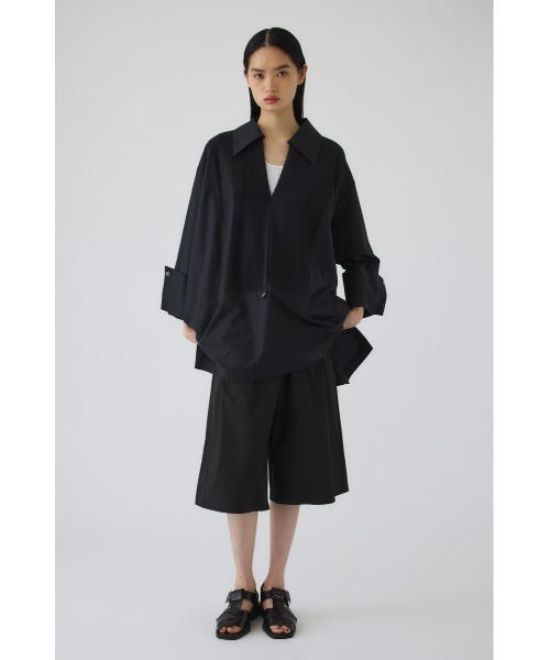 RIM.ARK(リムアーク)の「Pin-tuck kaftan(ピンタック カフタン)(その他トップス・レディース・グレー/ブラック/ホワイト・FREE)」の8枚目の写真