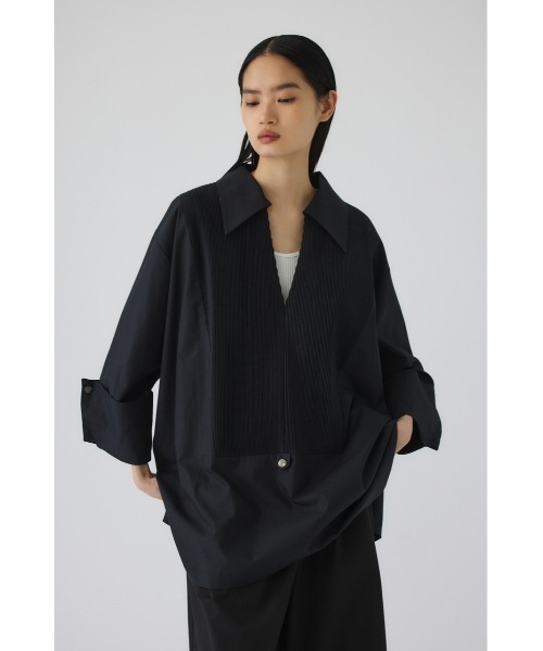 RIM.ARK(リムアーク)の「Pin-tuck kaftan(ピンタック カフタン)(その他トップス・レディース・グレー/ブラック/ホワイト・FREE)」の15枚目の写真
