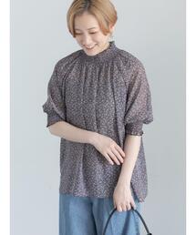Te chichi（テチチ）の「パターンアソートシャーリングブラウス《追加生産》（シャツ/ブラウス）」