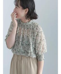 Te chichi（テチチ）の「パターンアソートシャーリングブラウス《追加生産》（シャツ/ブラウス）」