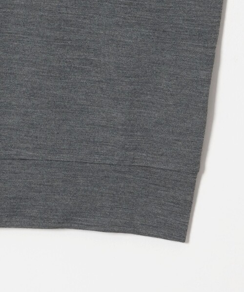 SLOANE(スローン)の「【一部別注】<SLOANE>クルーネック Tシャツ(ニット/セーター・レディース・グレー系/オフホワイト・1)」の6枚目の写真