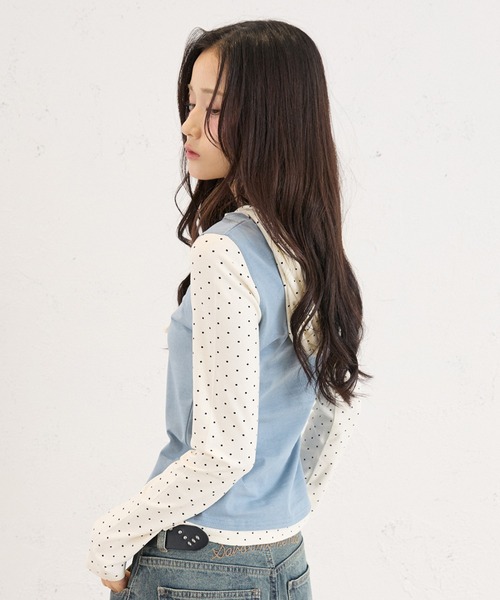 FCMM(エフシーエムエム)の「DOCKING HOODIE / ドッキングフーディ(その他トップス・レディース・ブラック/ブルー・SMALL/MEDIUM)」の16枚目の写真