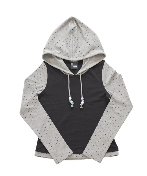 FCMM(エフシーエムエム)の「DOCKING HOODIE / ドッキングフーディ(その他トップス・レディース・ブラック/ブルー・SMALL/MEDIUM)」の13枚目の写真