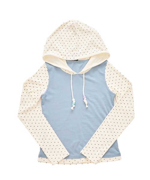 FCMM(エフシーエムエム)の「DOCKING HOODIE / ドッキングフーディ(その他トップス・レディース・ブラック/ブルー・SMALL/MEDIUM)」の14枚目の写真