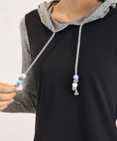 FCMM(エフシーエムエム)の「DOCKING HOODIE / ドッキングフーディ(その他トップス・レディース・ブラック/ブルー・SMALL/MEDIUM)」の22枚目の写真