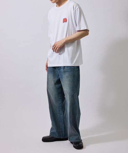 BEN DAVIS(ベンデイビス)の「【BENDAVIS別注】グラフィックTシャツ(Tシャツ/カットソー・メンズ・ネイビー/ホワイト/レッド・LL/L/M)」の5枚目の写真