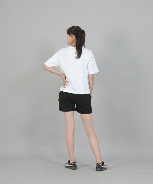 SAINTCREW(セントクルー)の「ソフト起毛ショートパンツ SKS-389 ライトインディゴブラック(その他パンツ・レディース・その他・フリー)」の4枚目の写真