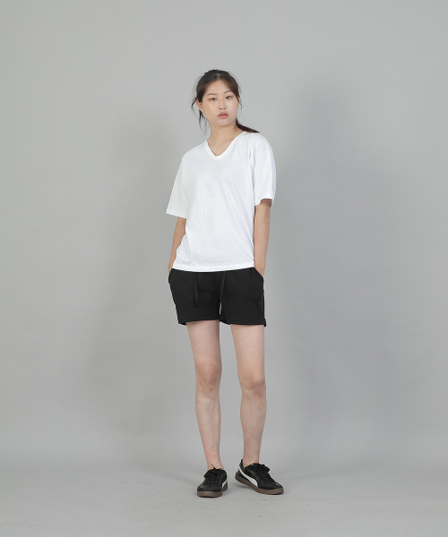 SAINTCREW(セントクルー)の「ソフト起毛ショートパンツ SKS-389 ライトインディゴブラック(その他パンツ・レディース・その他・フリー)」の7枚目の写真