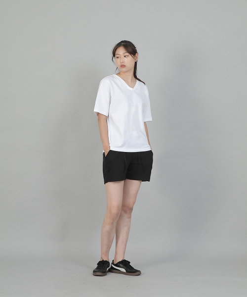 SAINTCREW(セントクルー)の「ソフト起毛ショートパンツ SKS-389 ライトインディゴブラック(その他パンツ・レディース・その他・フリー)」の8枚目の写真