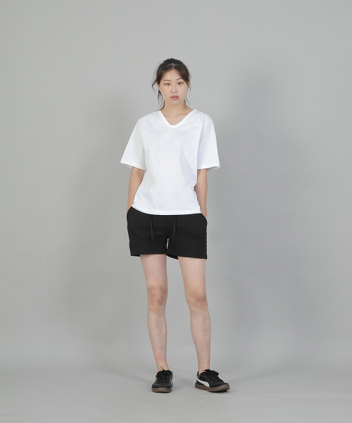 SAINTCREW(セントクルー)の「ソフト起毛ショートパンツ SKS-389 ライトインディゴブラック(その他パンツ・レディース・その他・フリー)」の10枚目の写真