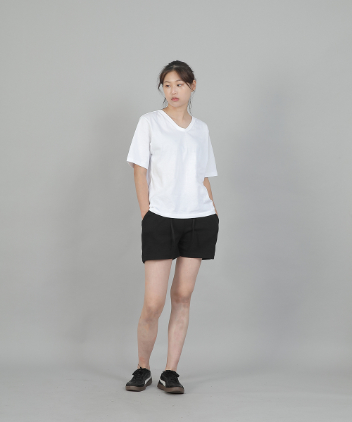 SAINTCREW(セントクルー)の「ソフト起毛ショートパンツ SKS-389 ライトインディゴブラック(その他パンツ・レディース・その他・フリー)」の11枚目の写真