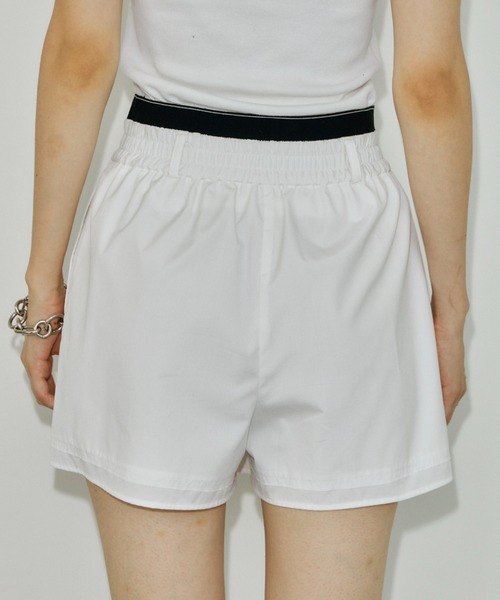 JOSE MOON(ジョゼムーン)の「LOUNGE SHORT PANTS with BIJOU/ラウンジショートパンツwithビジュー(その他パンツ・レディース・ブルー系その他/ホワイト・FREE)」の20枚目の写真