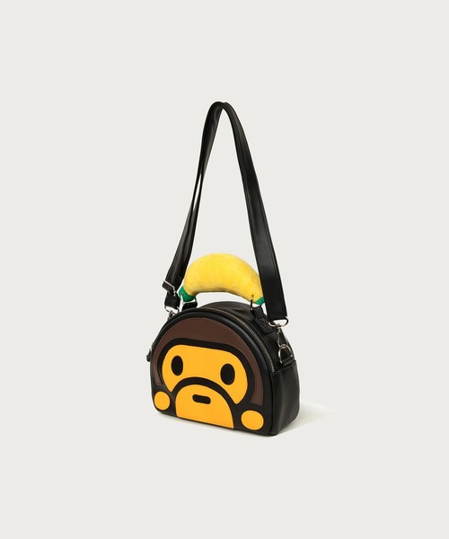 BABY MILO STORE（ベイビーマイロストア）の「BABY MILO SMALL CROSS BAG #1（ショルダーバッグ・メンズ・ブラック・FREE）」の2枚目の写真