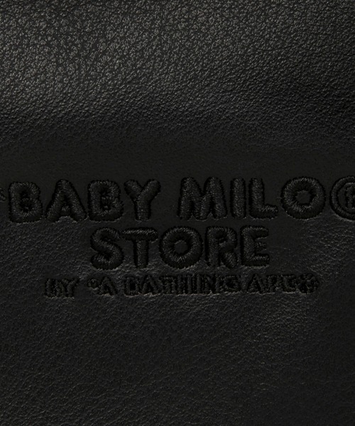 BABY MILO STORE（ベイビーマイロストア）の「BABY MILO SMALL CROSS BAG #1（ショルダーバッグ・メンズ・ブラック・FREE）」の4枚目の写真