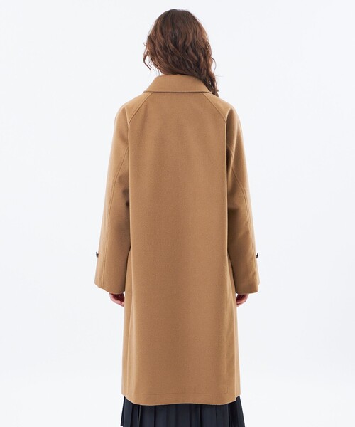 MACKINTOSH PHILOSOPHY(マッキントッシュ フィロソフィー)の「【予約販売】【COSWAY(コズウェイ)】ウールカシミヤ製(ステンカラーコート・レディース・ダークネイビー/ベージュ系その他5/ブラウン系その他6・36/38)」の10枚目の写真