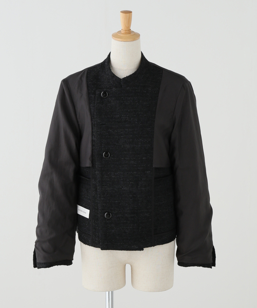 FRAMeWORK（フレームワーク）の「COUTURE DADAM 別注italian tweed spence（その他アウター・レディース・ブラック・FREE）」の10枚目の写真