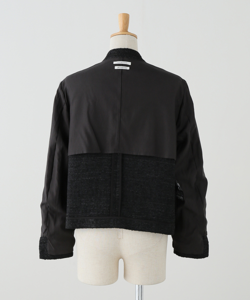 FRAMeWORK（フレームワーク）の「COUTURE DADAM 別注italian tweed spence（その他アウター・レディース・ブラック・FREE）」の11枚目の写真