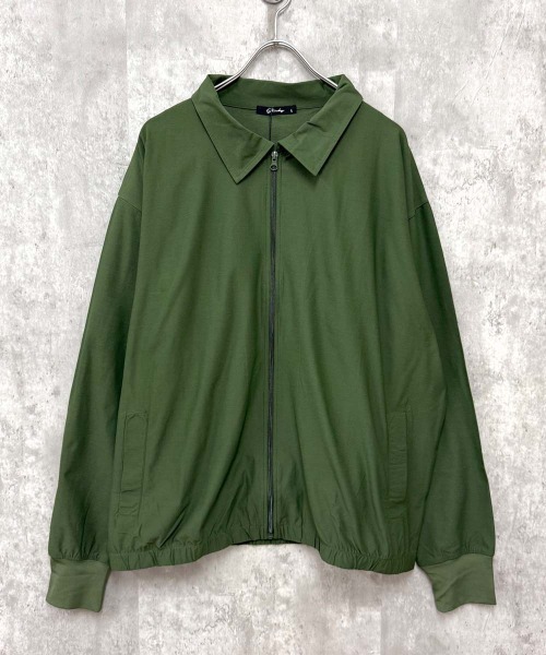 Universal Style Wear(ユニバーサルスタイルウェア)の「マルチファンクション 衿付きブルゾン(ブルゾン・メンズ・ブラック/ベージュ/カーキ/チャコールグレー・L/M/XL)」の4枚目の写真