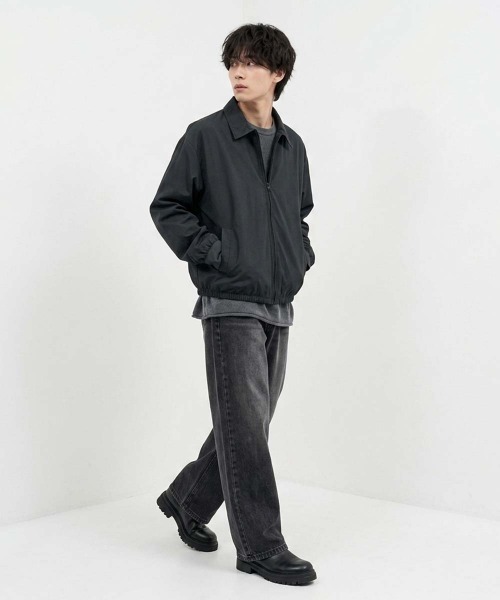 Universal Style Wear(ユニバーサルスタイルウェア)の「マルチファンクション 衿付きブルゾン(ブルゾン・メンズ・ブラック/ベージュ/カーキ/チャコールグレー・L/M/XL)」の7枚目の写真