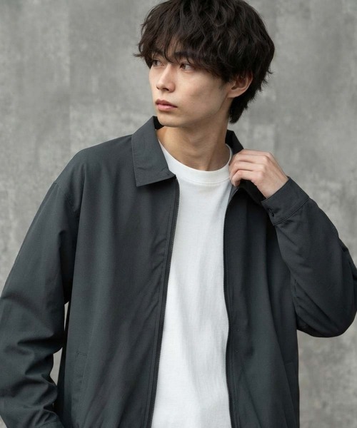 Universal Style Wear(ユニバーサルスタイルウェア)の「マルチファンクション 衿付きブルゾン(ブルゾン・メンズ・ブラック/ベージュ/カーキ/チャコールグレー・L/M/XL)」の10枚目の写真