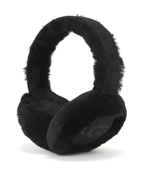 UGG(アグ)の「UGG(アグ)Sheepskin Embroidery Earmuff/20955(Tシャツ/カットソー・レディース・ベージュ/ブラック・F)」の2枚目の写真