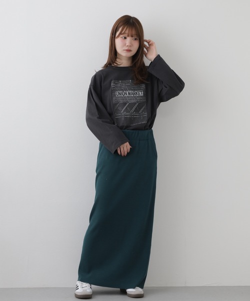 FUNALIVE(ファンアライブ)の「Le Melange 9分袖フォトプリントTシャツ(Tシャツ/カットソー・レディース・オフホワイト・FREE)」の18枚目の写真