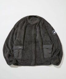 限定展開 POLeR ポーラー 別注 シャギーフリース クルーネック　プルオーバー