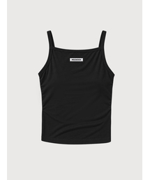 MEENDERI（ミーンデリ）の「ベーシックロゴ ノースリーブ - ブラック（Tシャツ/カットソー）」