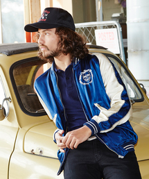 HYSTERIC GLAMOUR | CR/WHAT’S BEHIND THE MASK刺繍 スカジャン(ブルゾン)