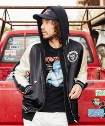 HYSTERIC GLAMOUR | CR/WHAT’S BEHIND THE MASK刺繍 スカジャン(ブルゾン)