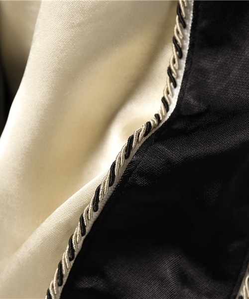 HYSTERIC GLAMOUR(ヒステリックグラマー)の「CR/WHAT’S BEHIND THE MASK刺繍 スカジャン(ブルゾン・メンズ・カーキ/ネイビー/ブラック・LARGE/SMALL/MEDIUM)」の13枚目の写真