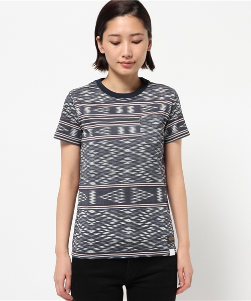 PENDLETON(ペンドルトン)の「【White mountaineering】PENDLETON POCKET T-SHIRT(Tシャツ/カットソー・レディース・ネイビー・X-SMALL)」の2枚目の写真