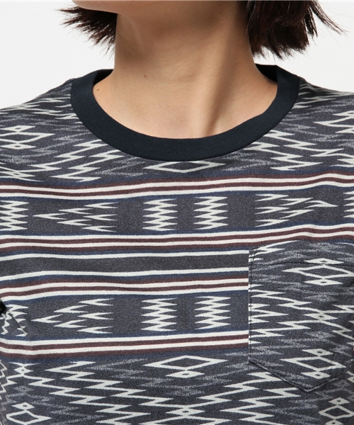 PENDLETON(ペンドルトン)の「【White mountaineering】PENDLETON POCKET T-SHIRT(Tシャツ/カットソー・レディース・ネイビー・X-SMALL)」の5枚目の写真
