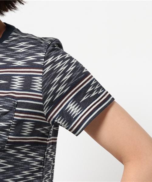 PENDLETON(ペンドルトン)の「【White mountaineering】PENDLETON POCKET T-SHIRT(Tシャツ/カットソー・レディース・ネイビー・X-SMALL)」の6枚目の写真