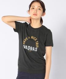 coen | 起毛スラブ天竺ロゴプリントプルオーバー(Tシャツ/カットソー)