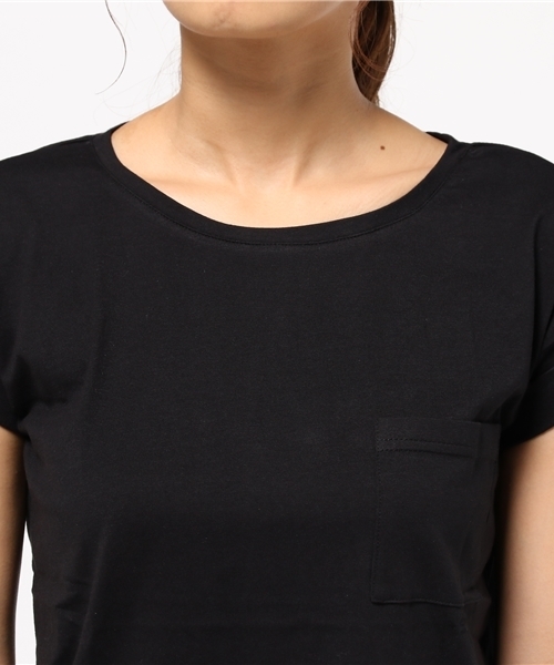 mystic（ミスティック）の「袖ロールアップポケットT（Tシャツ/カットソー・レディース・キャメル/その他/カーキ/ブラック/グレー・ﾌﾘ-）」の11枚目の写真