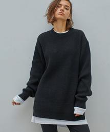 MONKEY TIME | ＜monkey time＞ ∴ サイドジップ クルーネックニット◆(ニット/セーター)