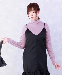 授乳 タートルネック トップス