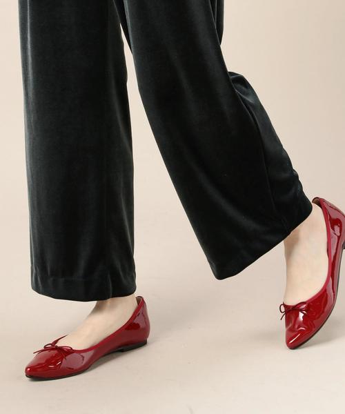 BEAUTY&YOUTH UNITED ARROWS（ビューティーアンドユースユナイテッドアローズ）の「BY ベロア タックワイドパンツ◆（その他パンツ・レディース・ダークグレー/ブラック・SMALL/MEDIUM）」の12枚目の写真