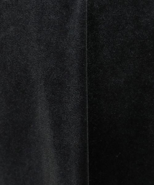 BEAUTY&YOUTH UNITED ARROWS（ビューティーアンドユースユナイテッドアローズ）の「BY ベロア タックワイドパンツ◆（その他パンツ・レディース・ダークグレー/ブラック・SMALL/MEDIUM）」の13枚目の写真