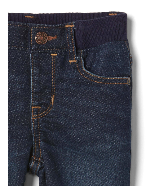 GAP（ギャップ）の「Gap 1969 His First Supersoft Straight Jeans（デニムパンツ・キッズ・ブルー・90cm/80ｃｍ/70cm/50cm/60cm）」の2枚目の写真