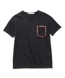 rehacer | Flower 2layer Pocket T(Tシャツ/カットソー)