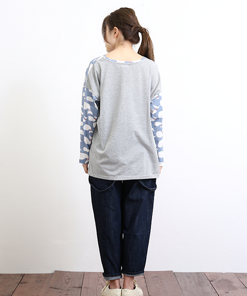 CUBE SUGAR（キューブシュガー）の「11ozデニム サスペンダー付きパンツ（デニムパンツ・レディース・ネイビー/ブルー・M/L）」の11枚目の写真