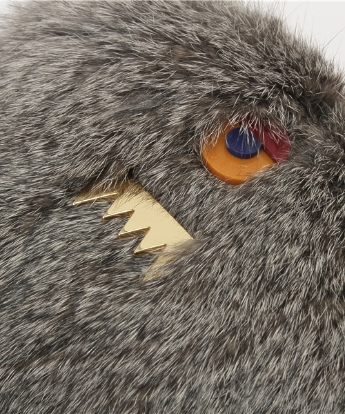 ACCOMMODE（アコモデ）の「モンスターファーミニポーチ（ポーチ・レディース・アイボリー/ブラック/ベージュ/グリーン/ライトグリーン/ピンク/レッド/グレー/ブルー/コーラルピンク・FREE）」の15枚目の写真