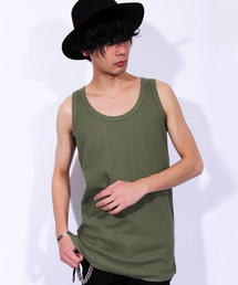 ８(eight) | ワッフル ロング丈 タンクトップ サーマル(タンクトップ)