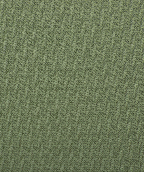 ８(eight)（エイト）の「ワッフル ロング丈 タンクトップ サーマル（タンクトップ・メンズ・グレー/ホワイト/ブラック/カーキ・MEDIUM/X-LARGE/LARGE）」の13枚目の写真