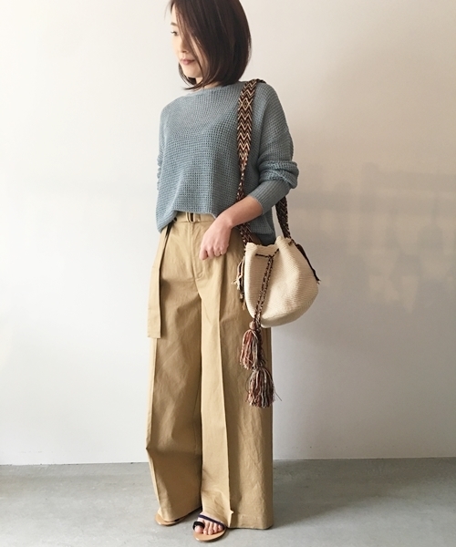 Banner Barrett（バナーバレット）の「【JARDIN DEL CIELO】トラディショナルBAG（ショルダーバッグ・レディース・カーキ/オレンジ/ホワイト/ブラウン/ベージュ・FREE）」の14枚目の写真