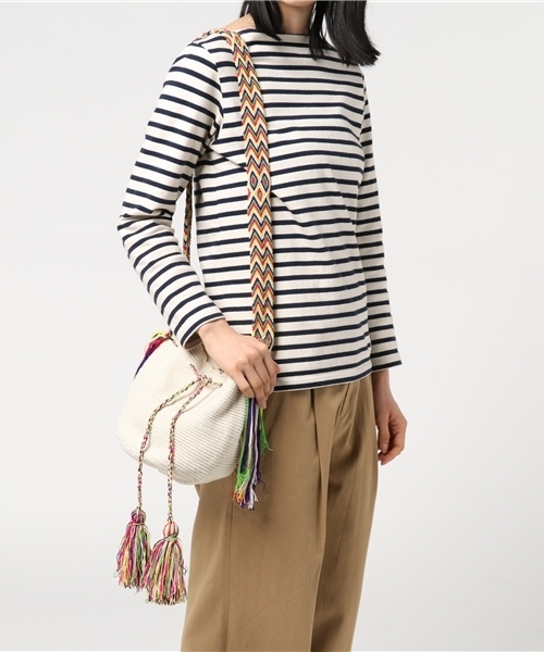 Banner Barrett（バナーバレット）の「【JARDIN DEL CIELO】トラディショナルBAG（ショルダーバッグ・レディース・カーキ/オレンジ/ホワイト/ブラウン/ベージュ・FREE）」の11枚目の写真