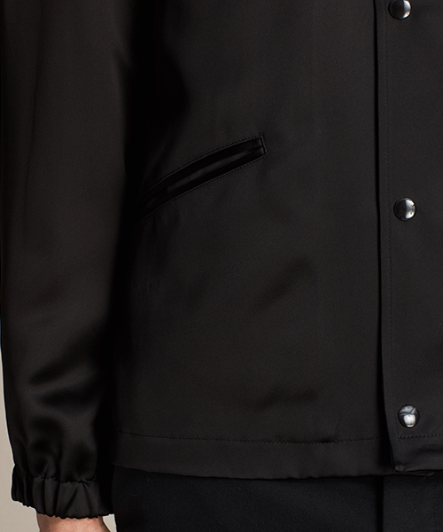 ALLSAINTS（オールセインツ）の「【本日セール終了】JONZE JACKET（ブルゾン・メンズ・ブラック・MEDIUM/X-SMALL/SMALL）」の2枚目の写真